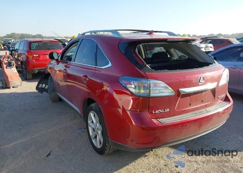 2010 Lexus Rx 350 из США, поврежденный, VIN 2T2ZK1BA1AC019589